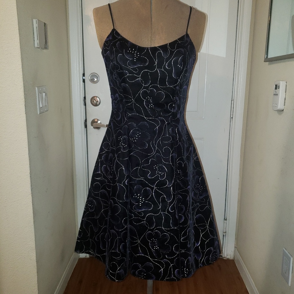 Black Velvet Dress